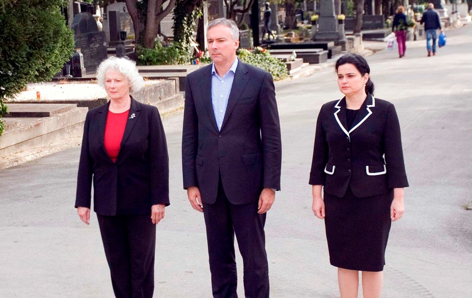 Polaganje vijenaca u povodu Dana neovisnosti